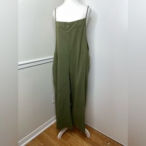 Gulang Suspended Gardner Wide Leg Jumpsuit